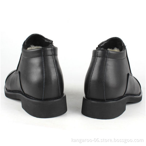 US Army High Ankle Black Steel Safety Uniform Shoes Liberty